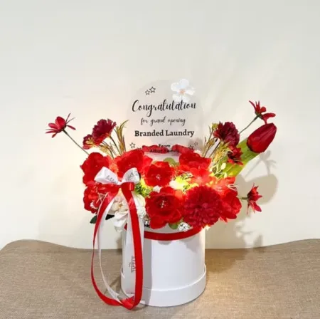 Bloom Box Akrilik Ucapan Grand Opening Kabupaten Pasuruan
